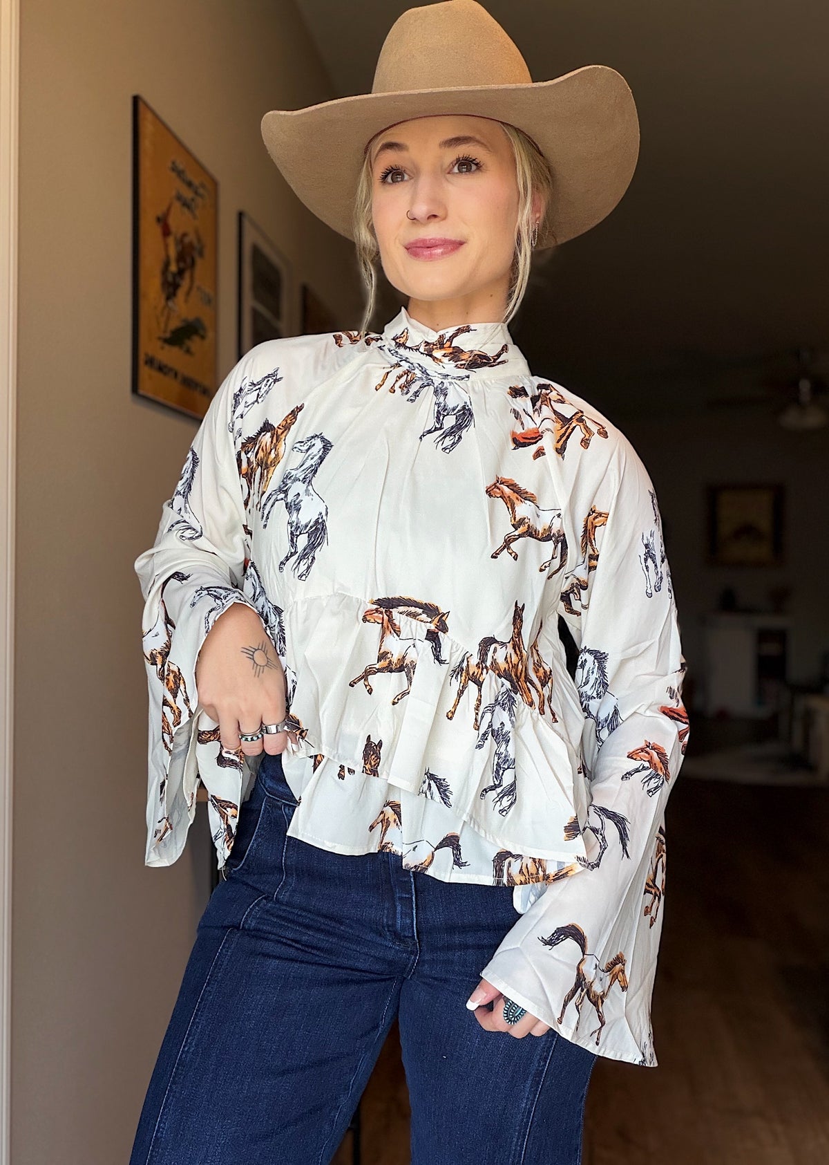 The Western Whimsy Top
