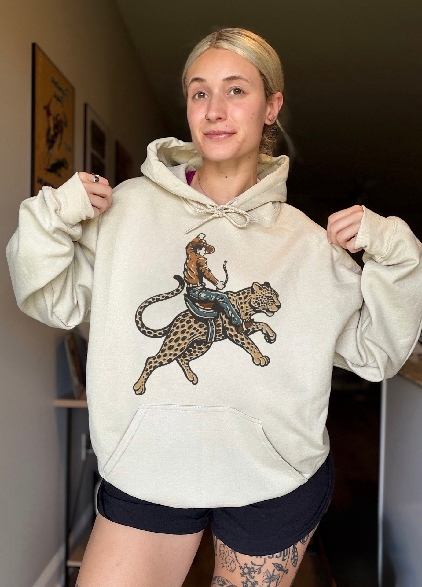Cowboy Jaguar Hoodie