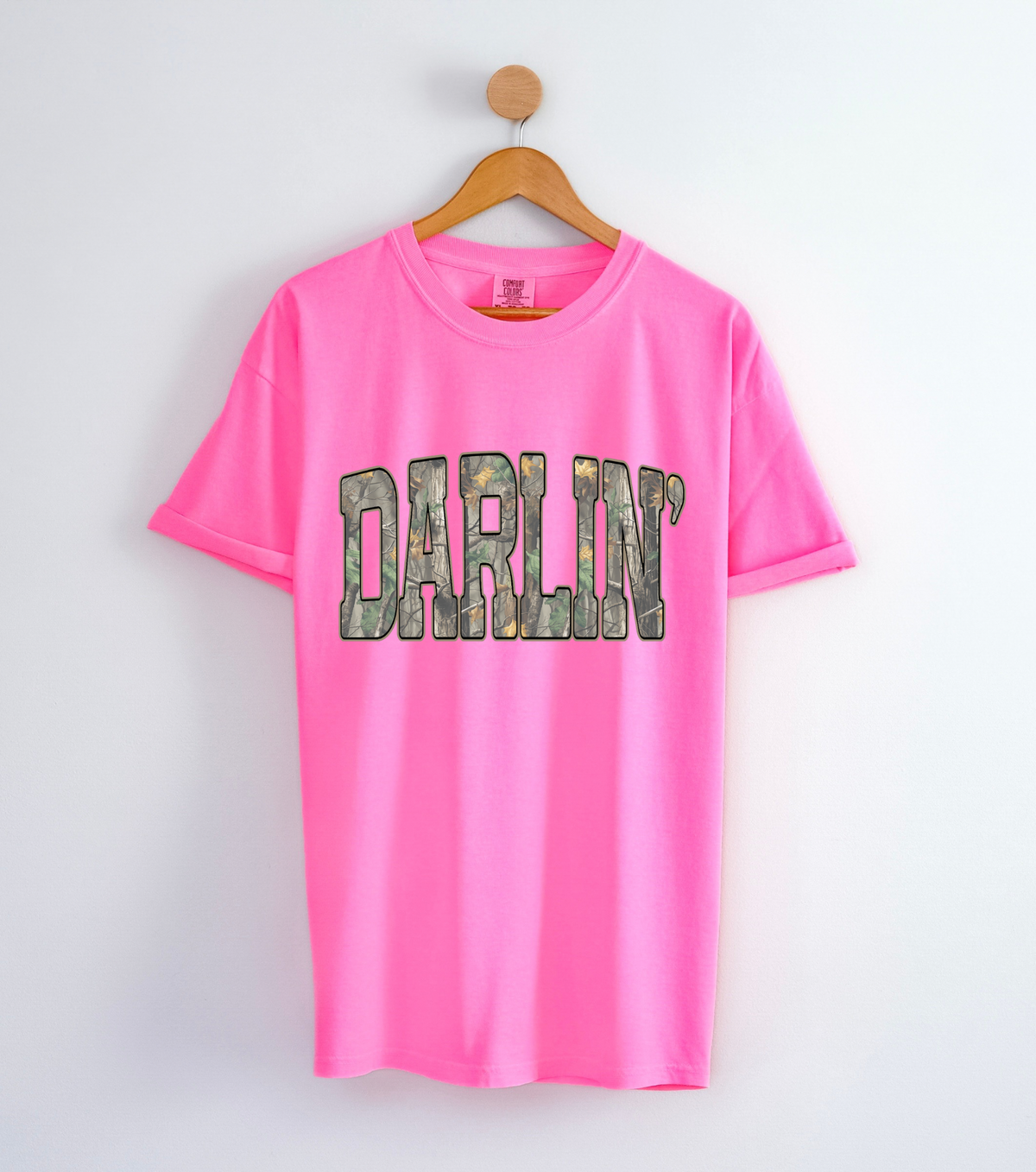 Camo Darlin’ COMFORT COLORS TEE