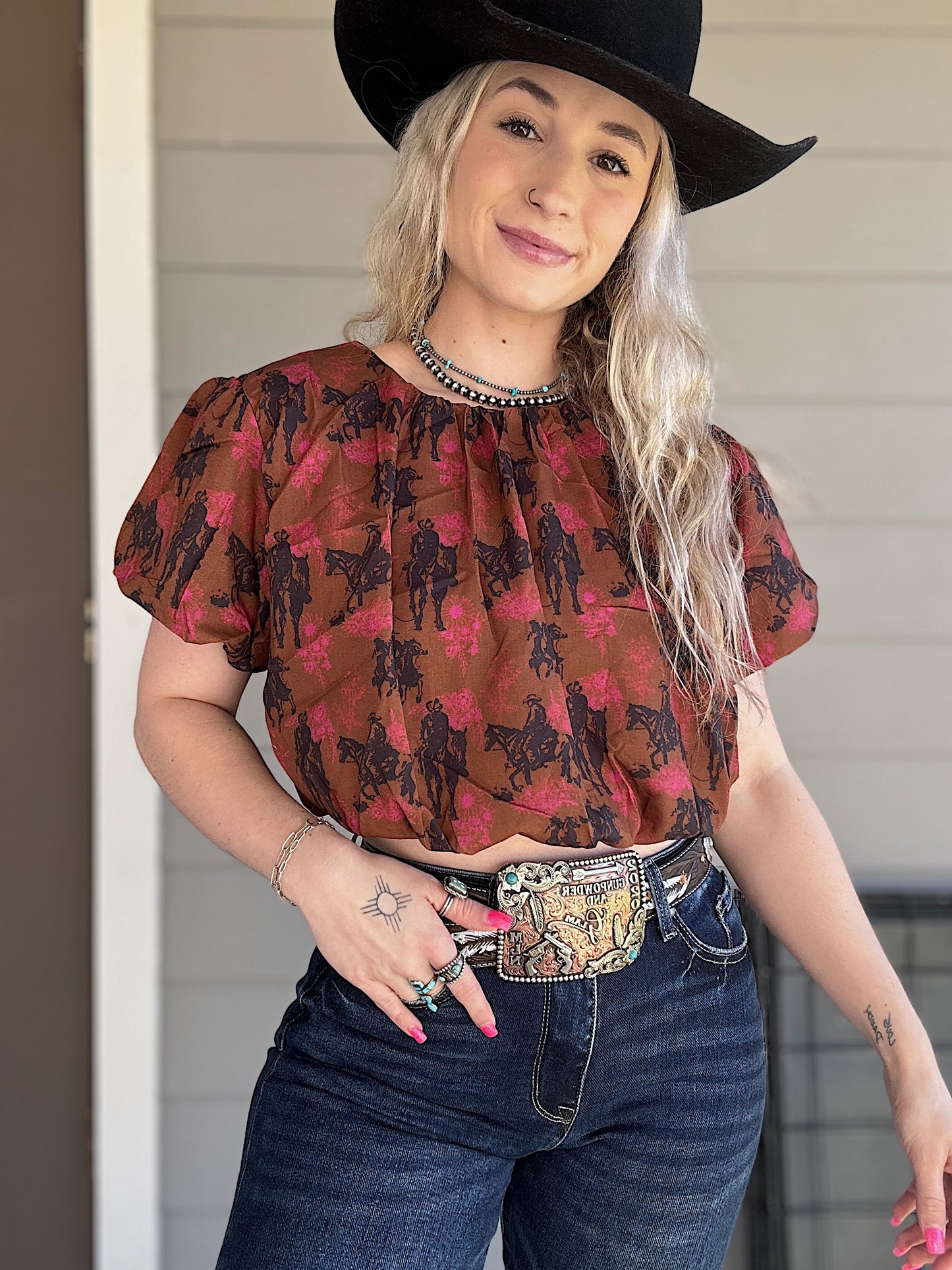The Cow-Ture Top