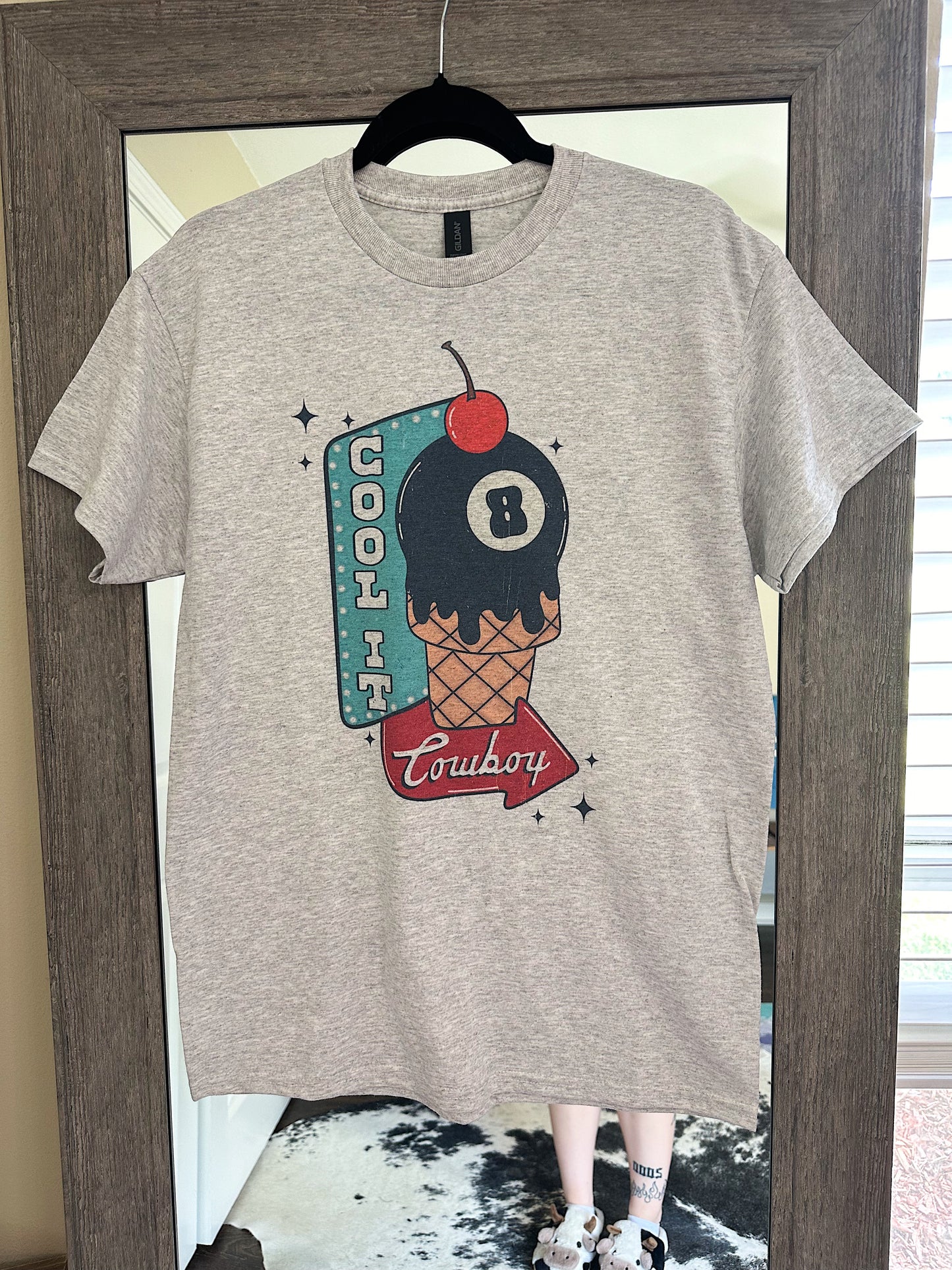 Cool It Cowboy TEE or CREWNECK