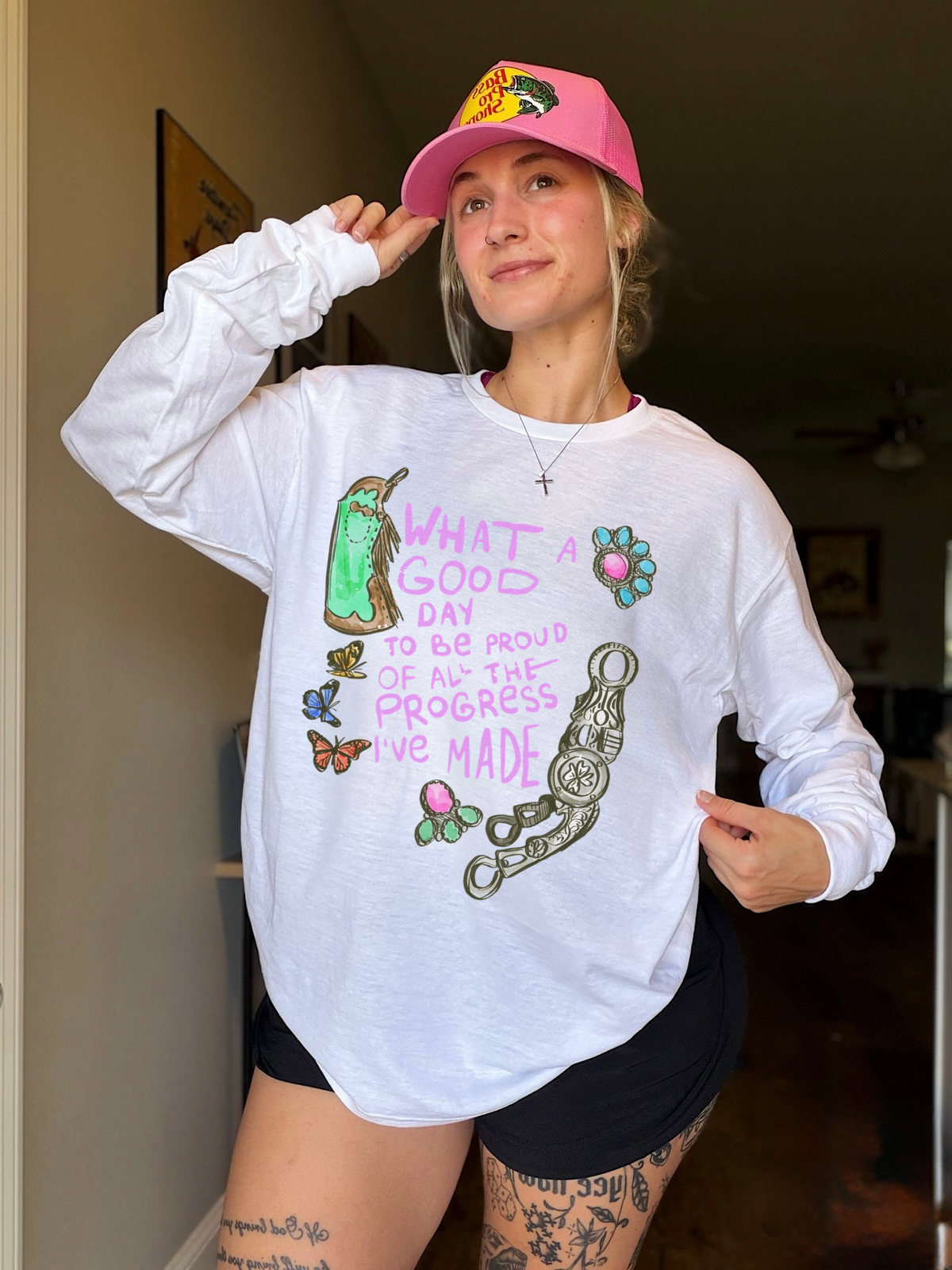 What A Good Day Long Sleeve Tee
