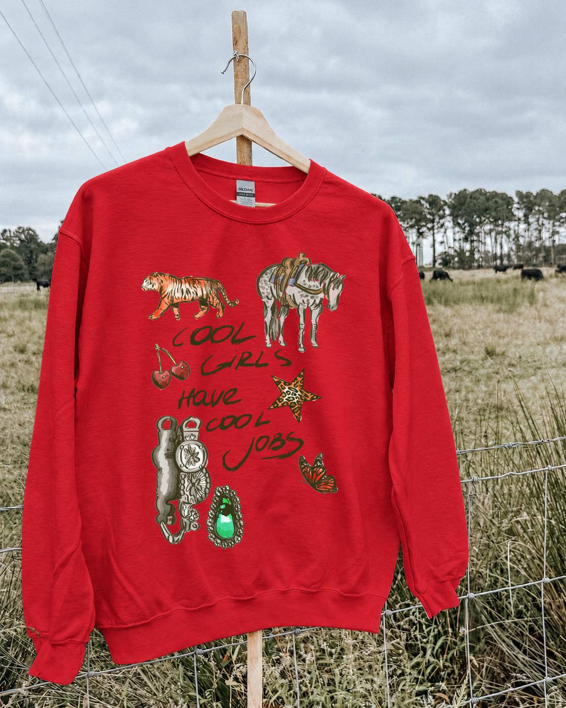 Cool Girls, Cool Jobs Crewneck