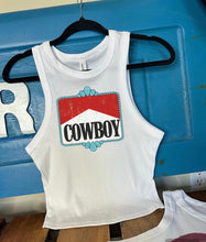 Load image into Gallery viewer, Cowboy Cropped Tank

