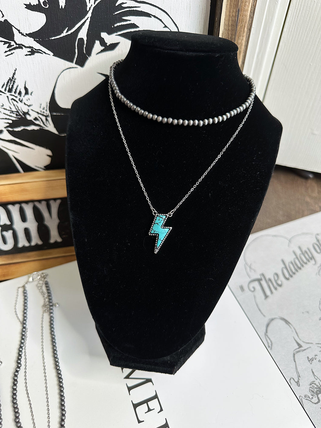 The Navajo Bolt Necklace