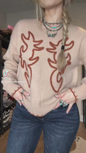 Load and play video in Gallery viewer, The Boot Stitch Sweater
