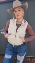Load and play video in Gallery viewer, Reversible Aztec Vest
