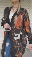 Load and play video in Gallery viewer, Spurs &amp; Saddles Cardigan
