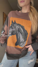 Load and play video in Gallery viewer, Color Block Horse Top
