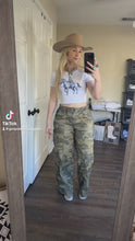 Load and play video in Gallery viewer, Cowgirl Camo Pants
