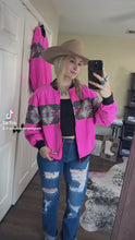 Load and play video in Gallery viewer, Retro Bomber (Hot Pink)
