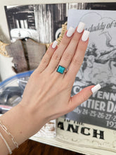 Load image into Gallery viewer, The Turquoise Square Ring
