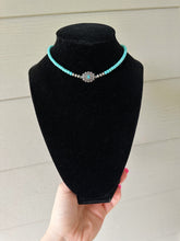 Load image into Gallery viewer, The Turquoise Concho Choker
